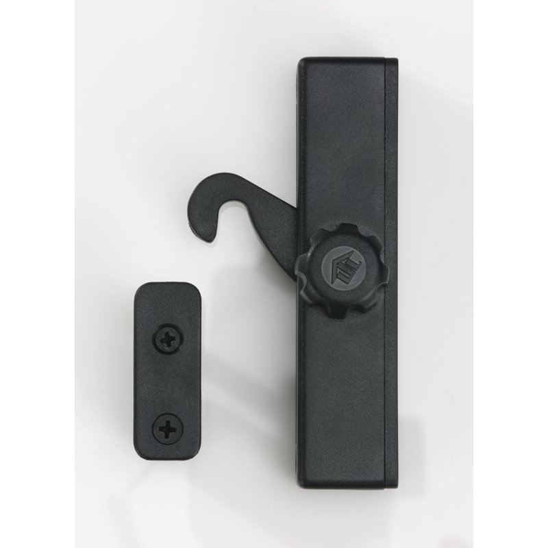 folding door lock with key